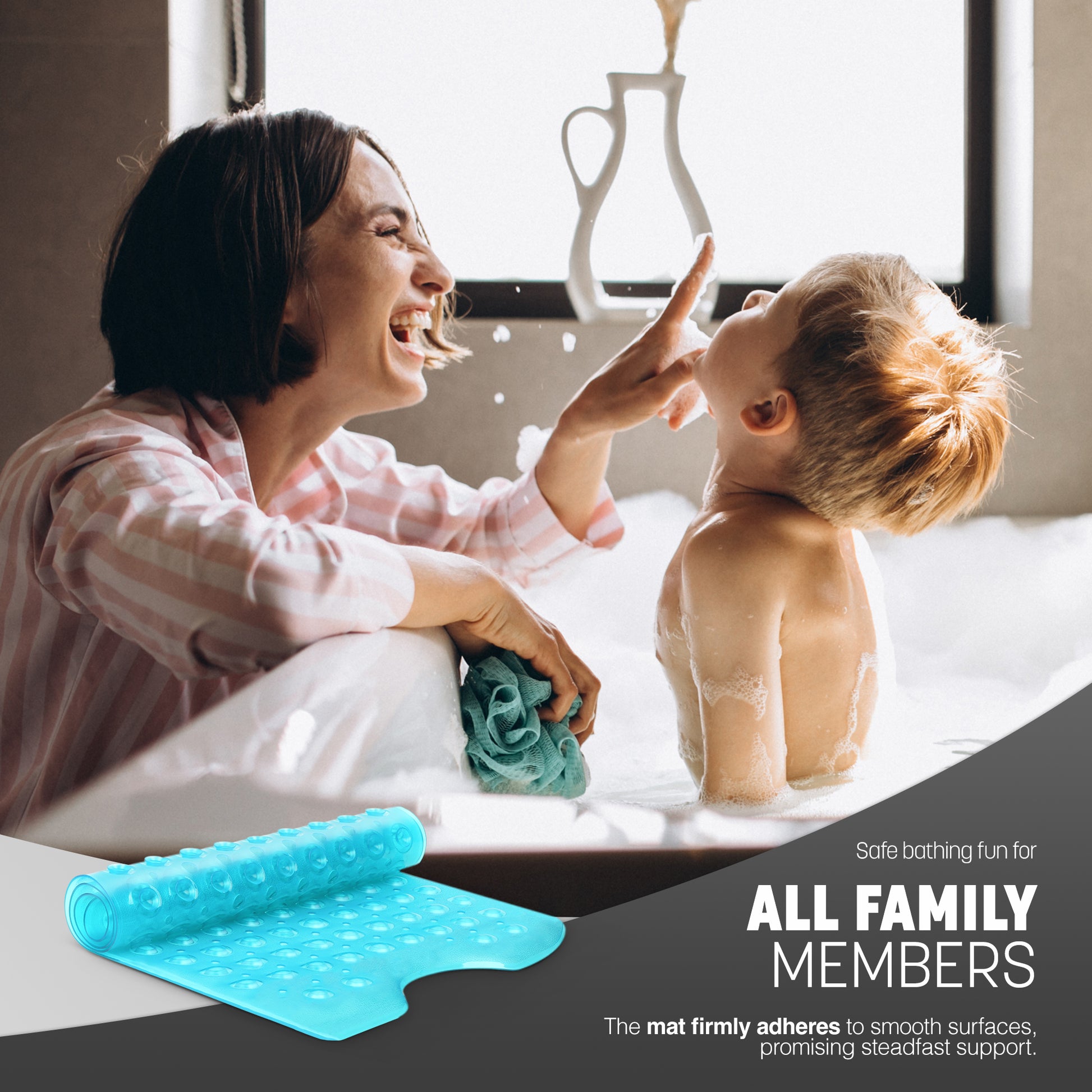 Non-Slip Bath Mat - Soft, Comfortable & Machine Washable – image 27