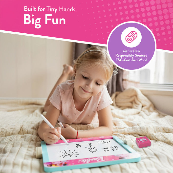 Barbie Tabletop Easel Double-Sided Blackboard and Whiteboard