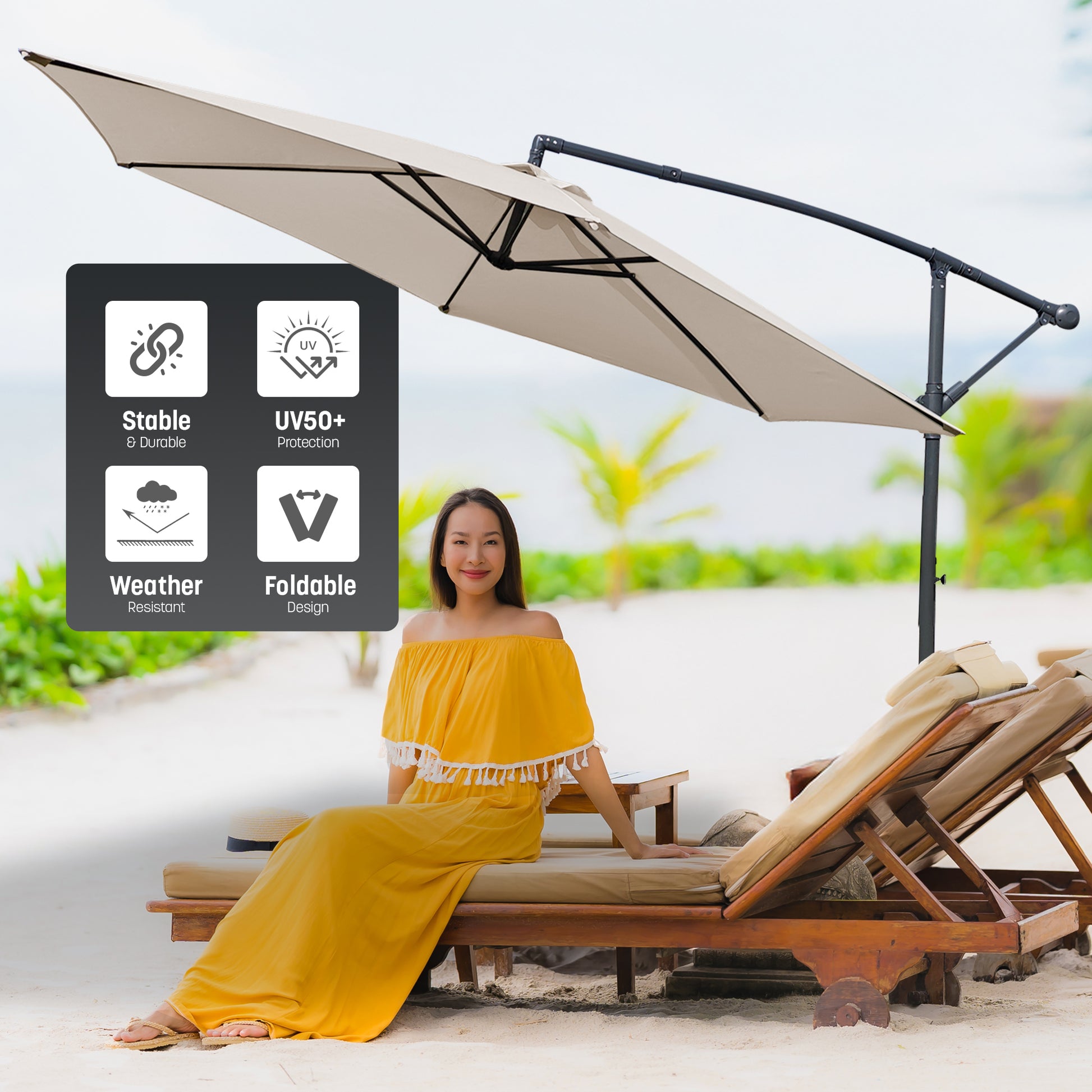 3M Cantilever Garden Parasol – image 6