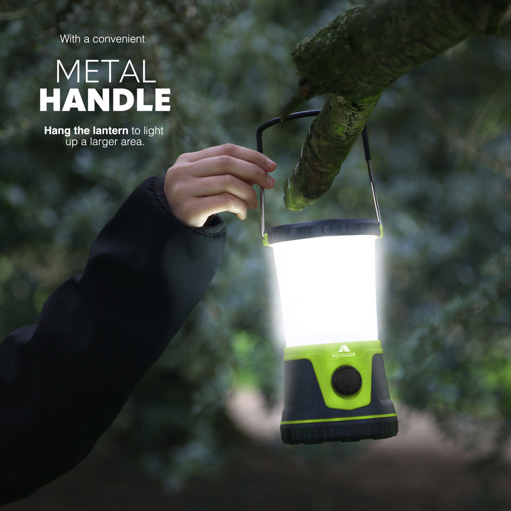 Light Green LED Camping Lantern Lit – Super Bright 1500 Lumen Camping and Emergency Light