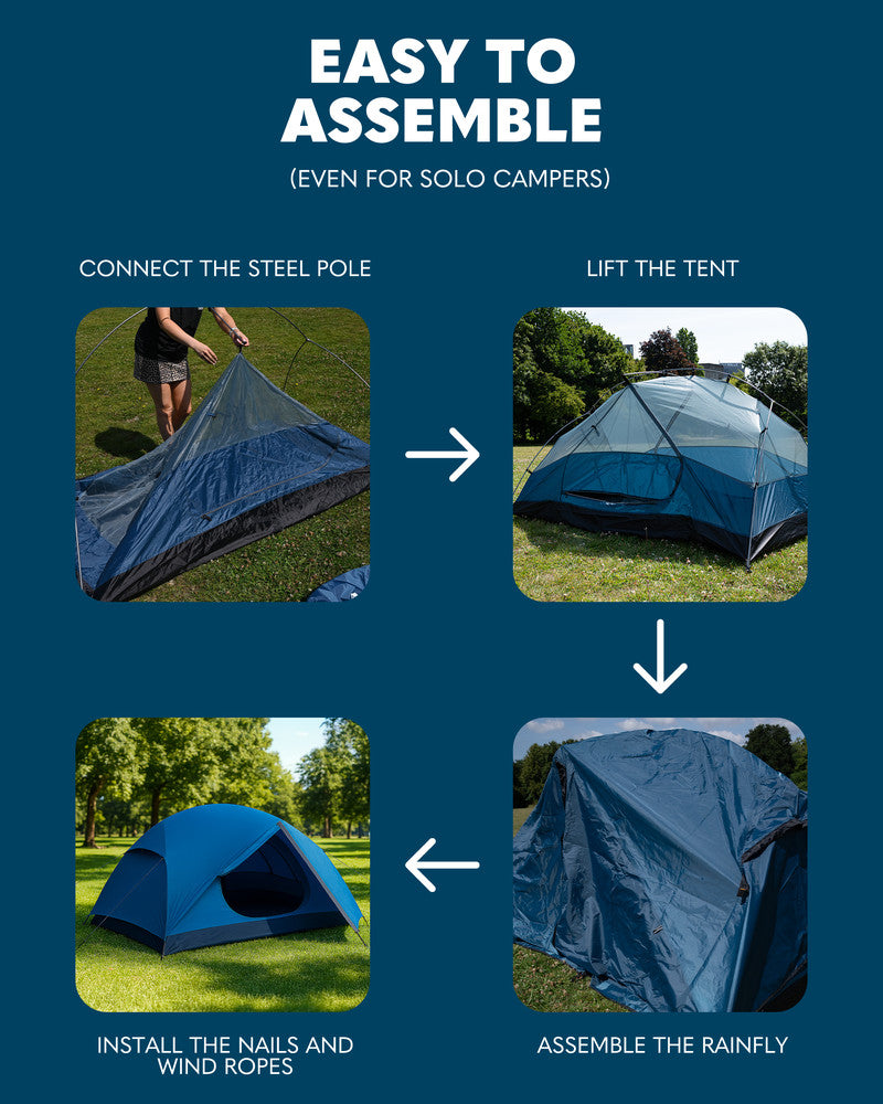 2 Man Camping Tent – image 6