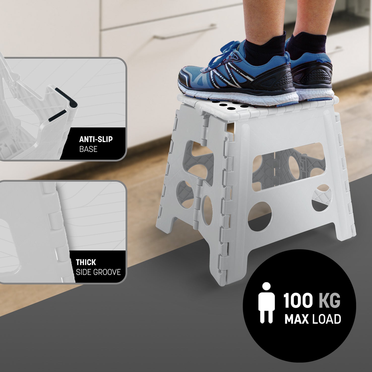 13 inch Heavy Duty Folding Step Stool – image 12