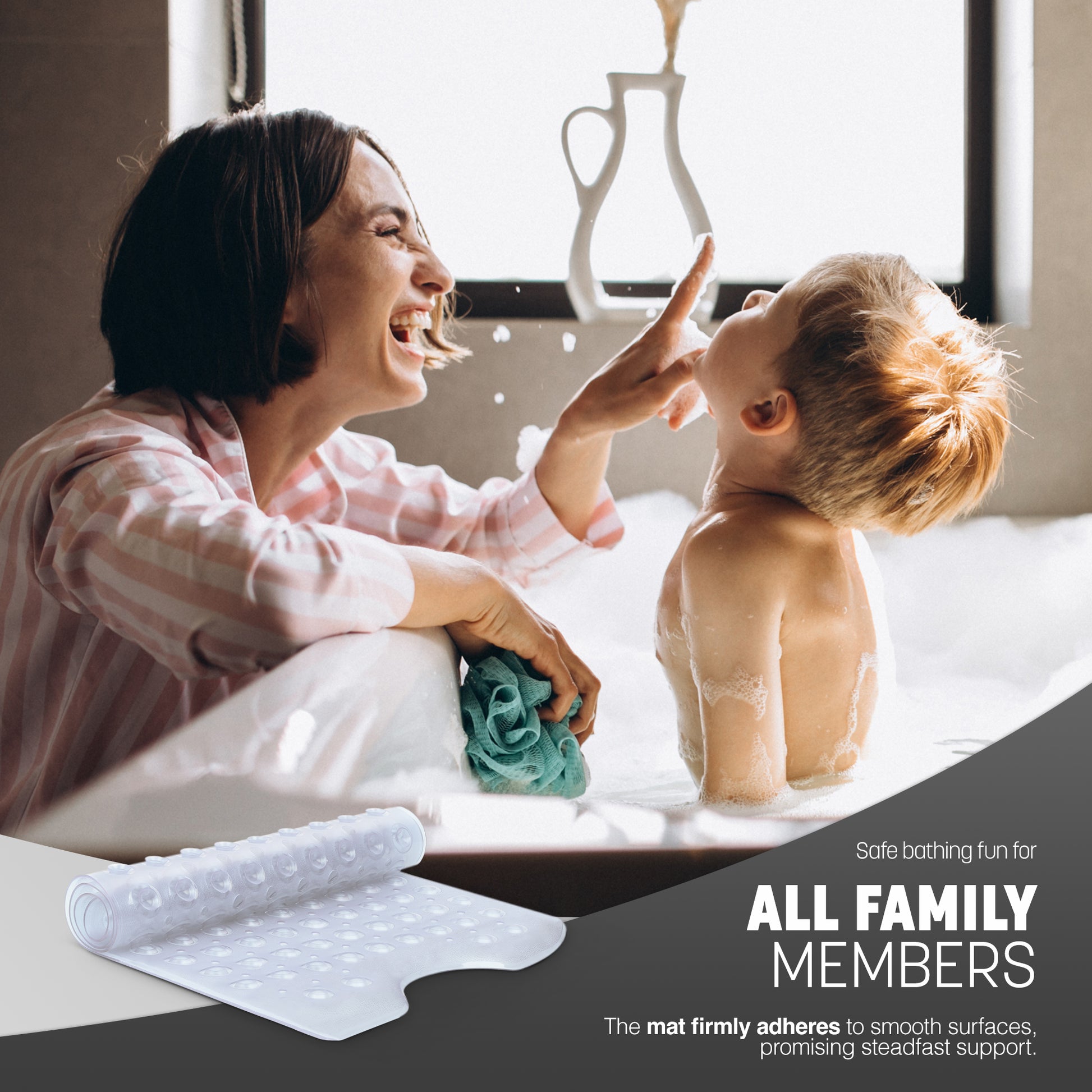 Non-Slip Bath Mat - Soft, Comfortable & Machine Washable – image 20