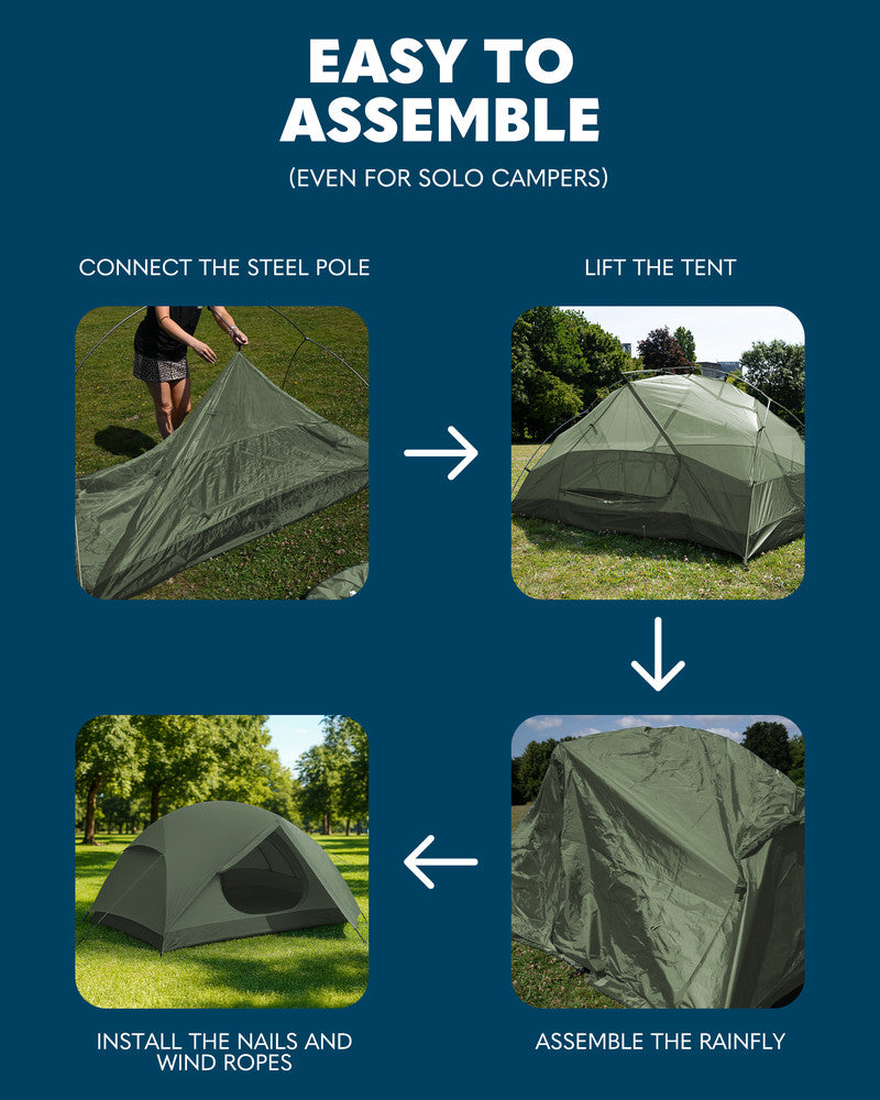 2 Man Camping Tent – image 15