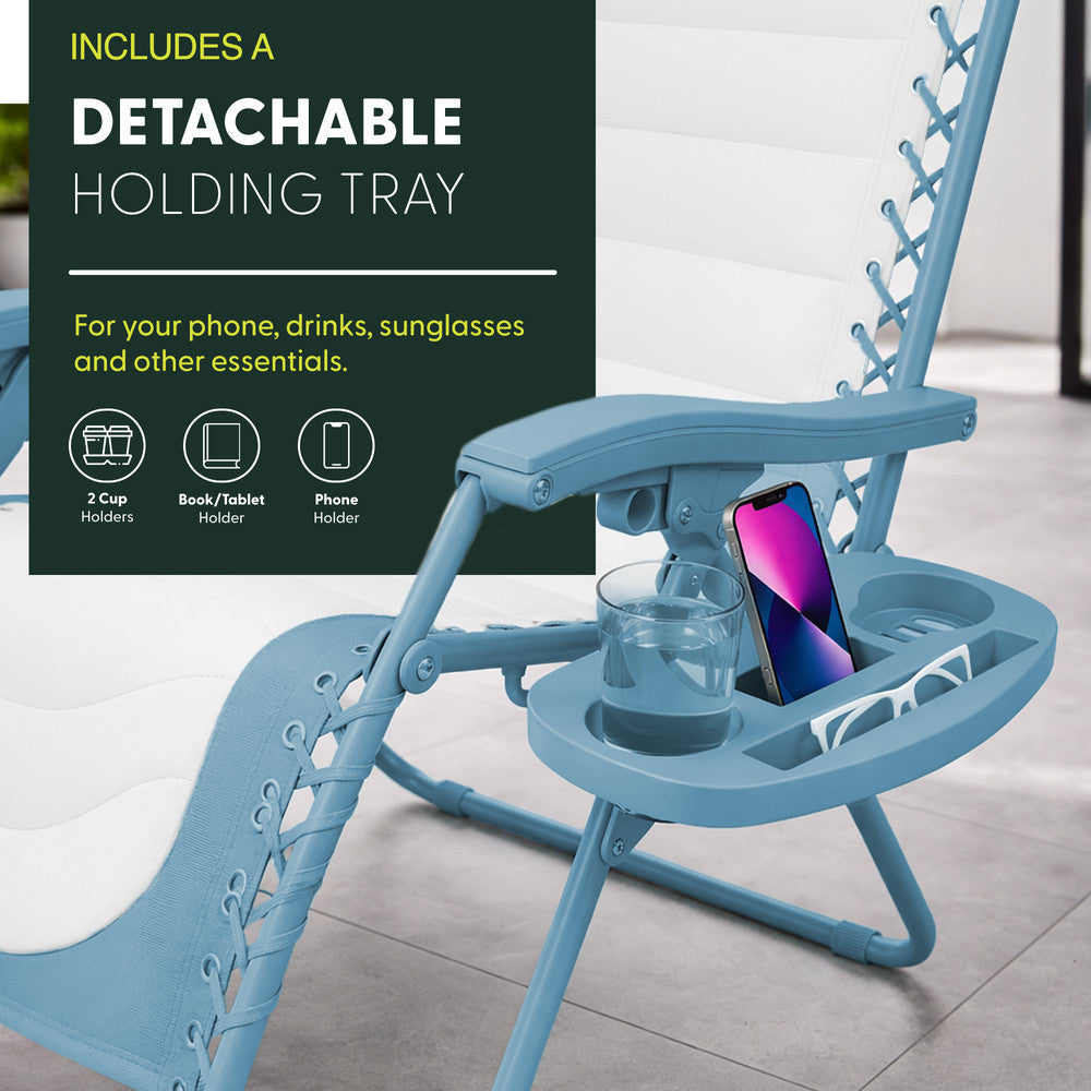 Premium Heavy-Duty Zero Gravity Chairs - 2 Pack XXL