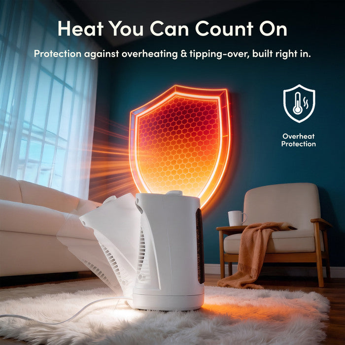 Oscillating Space Heater - 1500W