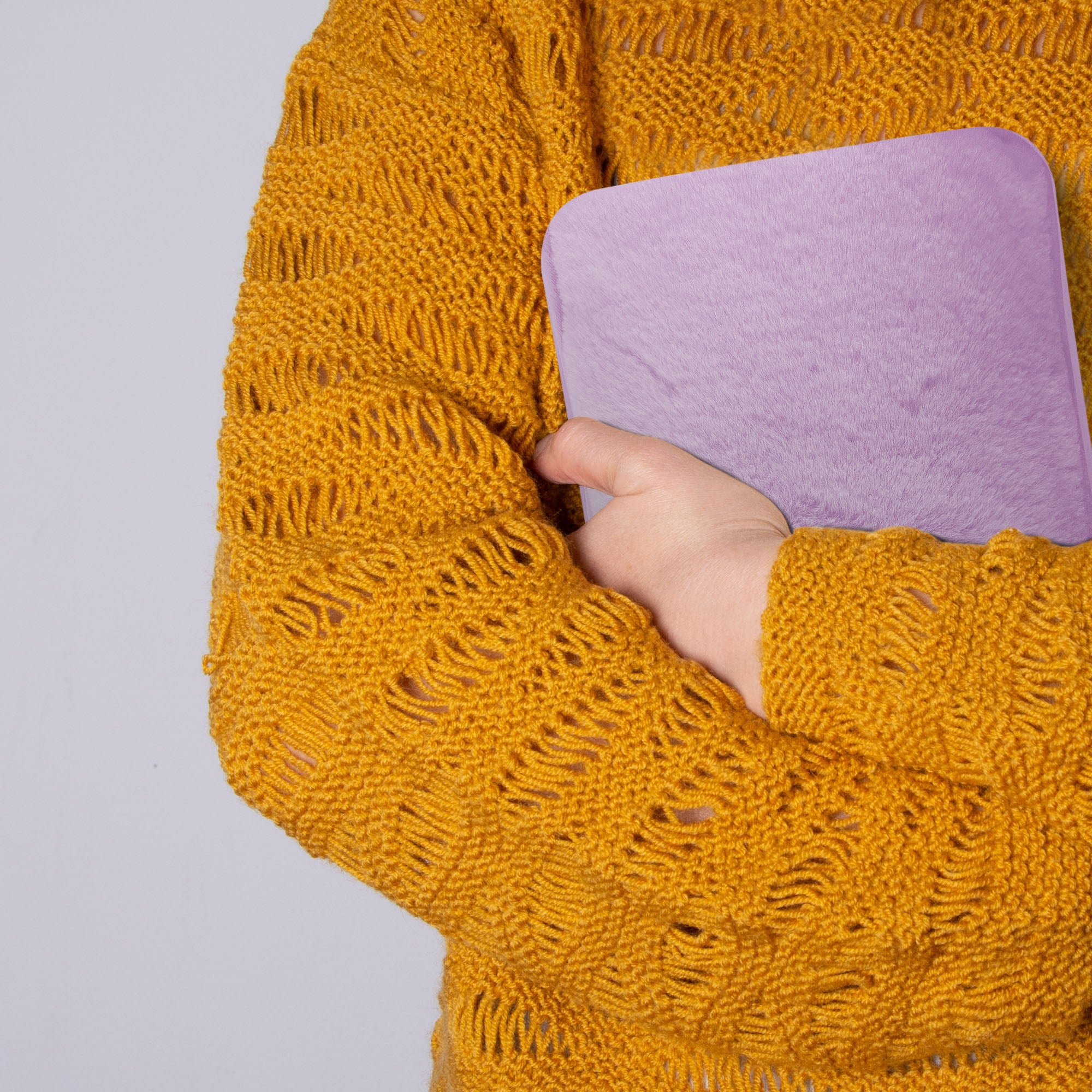 Rechargeable Electric Hot Water Bottle - Hand & Body Warmer, Fast Heating & Auto-Shut Off Function