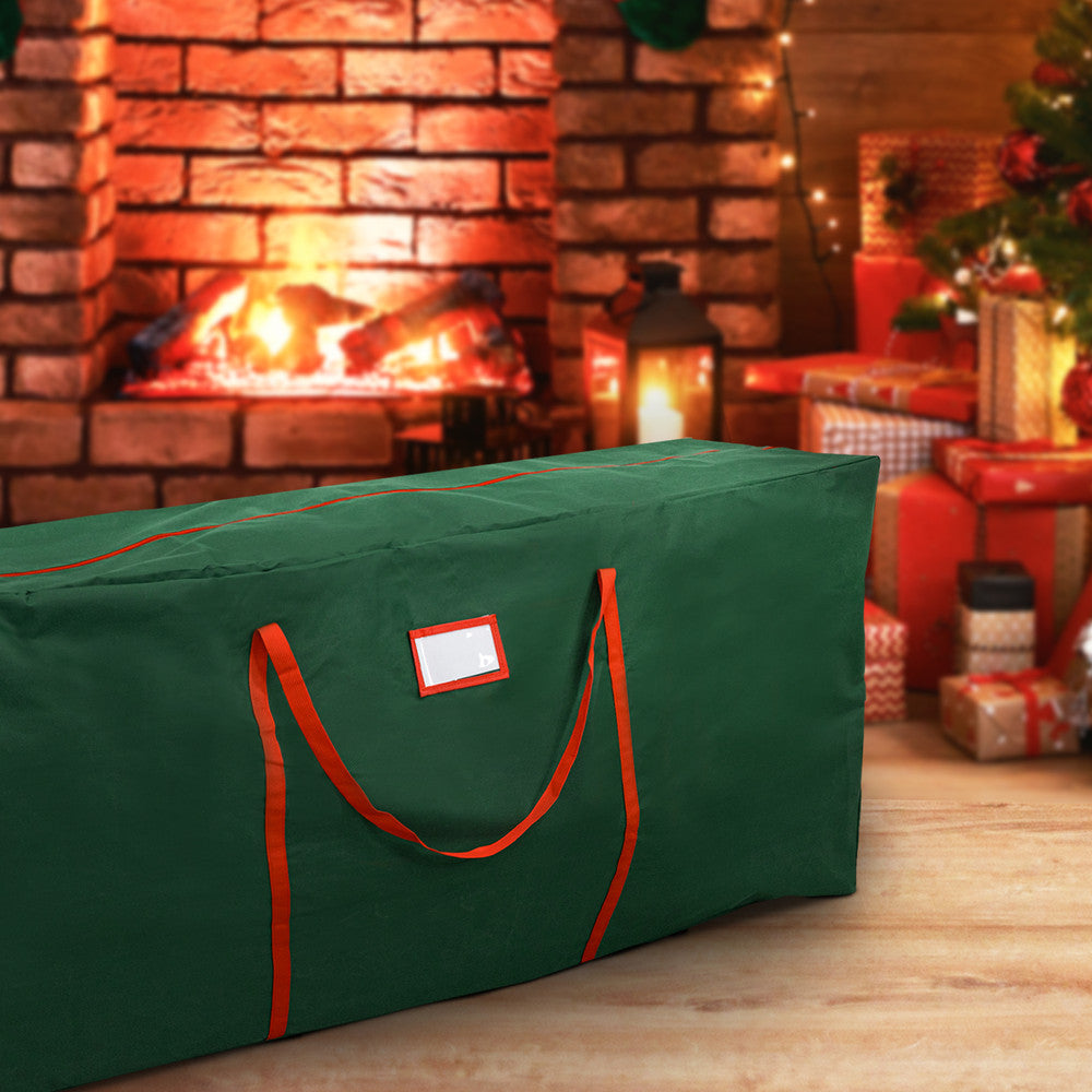 Christmas Wrapping Paper Storage Bag - Foldable, Heavy Duty, 600D Oxford Fabric – image 7