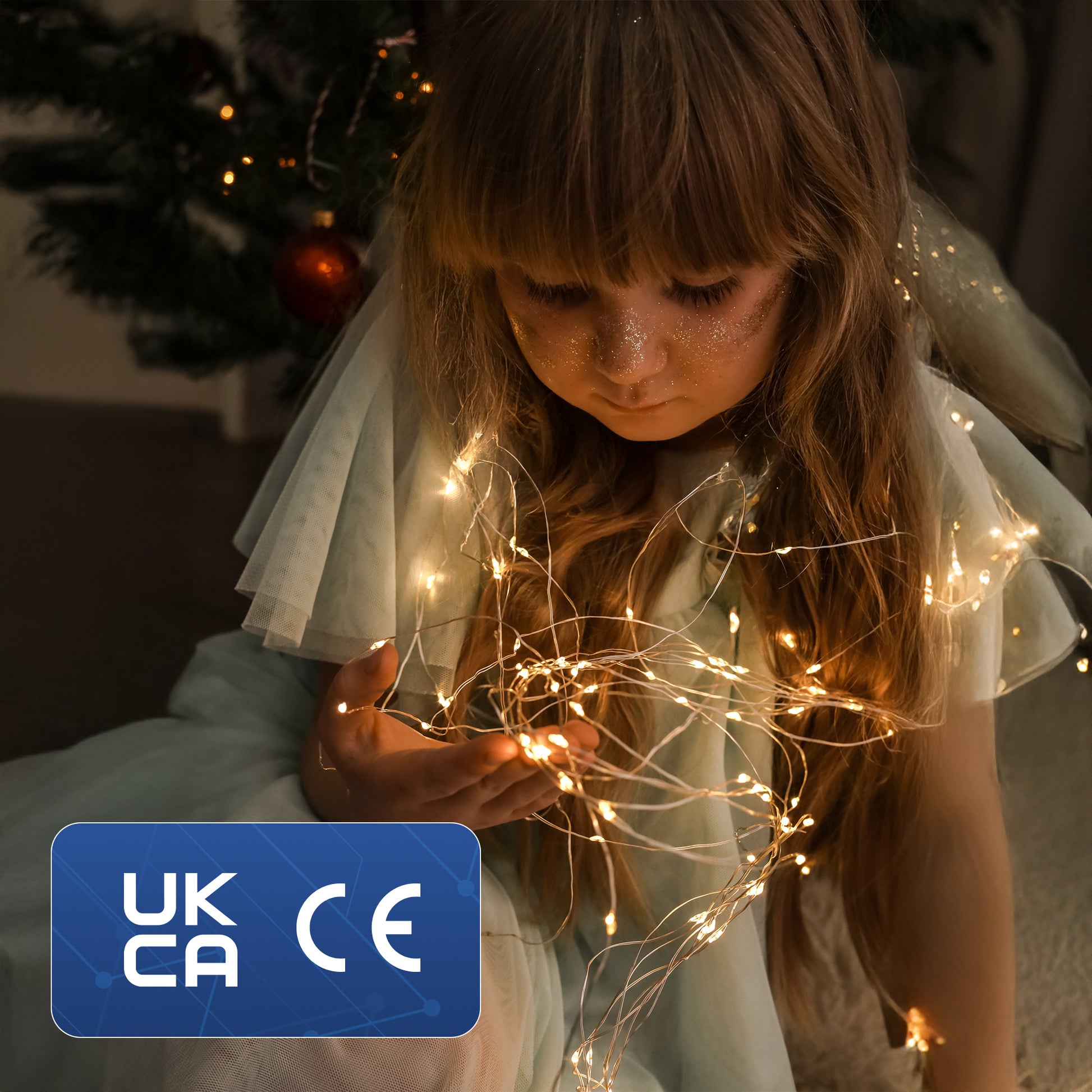 Desiretech - LED Battery-Powered Fairy Lights - Copper Wire String Lights - Waterproof Decorative LED for Indoor/Outdoor Use - Weddings, Christmas, Bedroom, Patio & Party – image 7