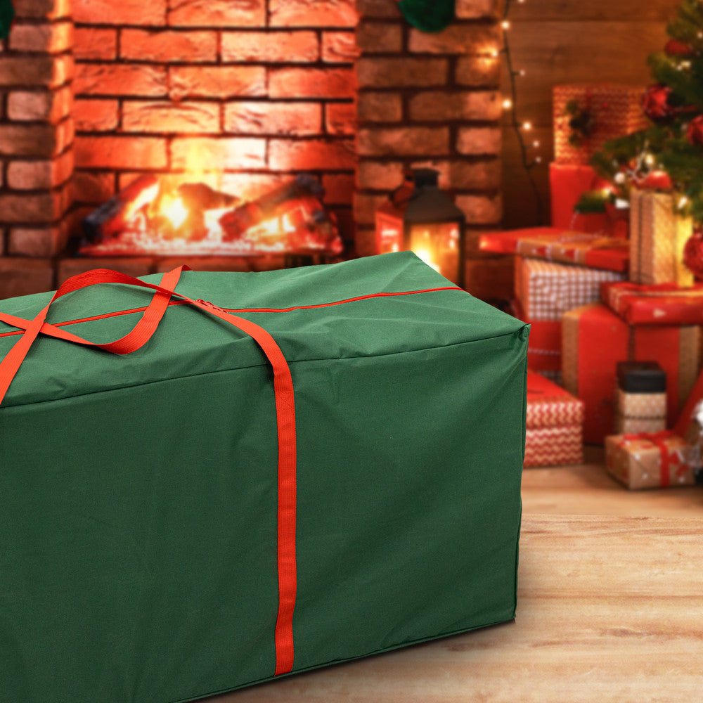 Christmas Wrapping Paper Storage Bag - Foldable, Heavy Duty, 600D Oxford Fabric – image 14