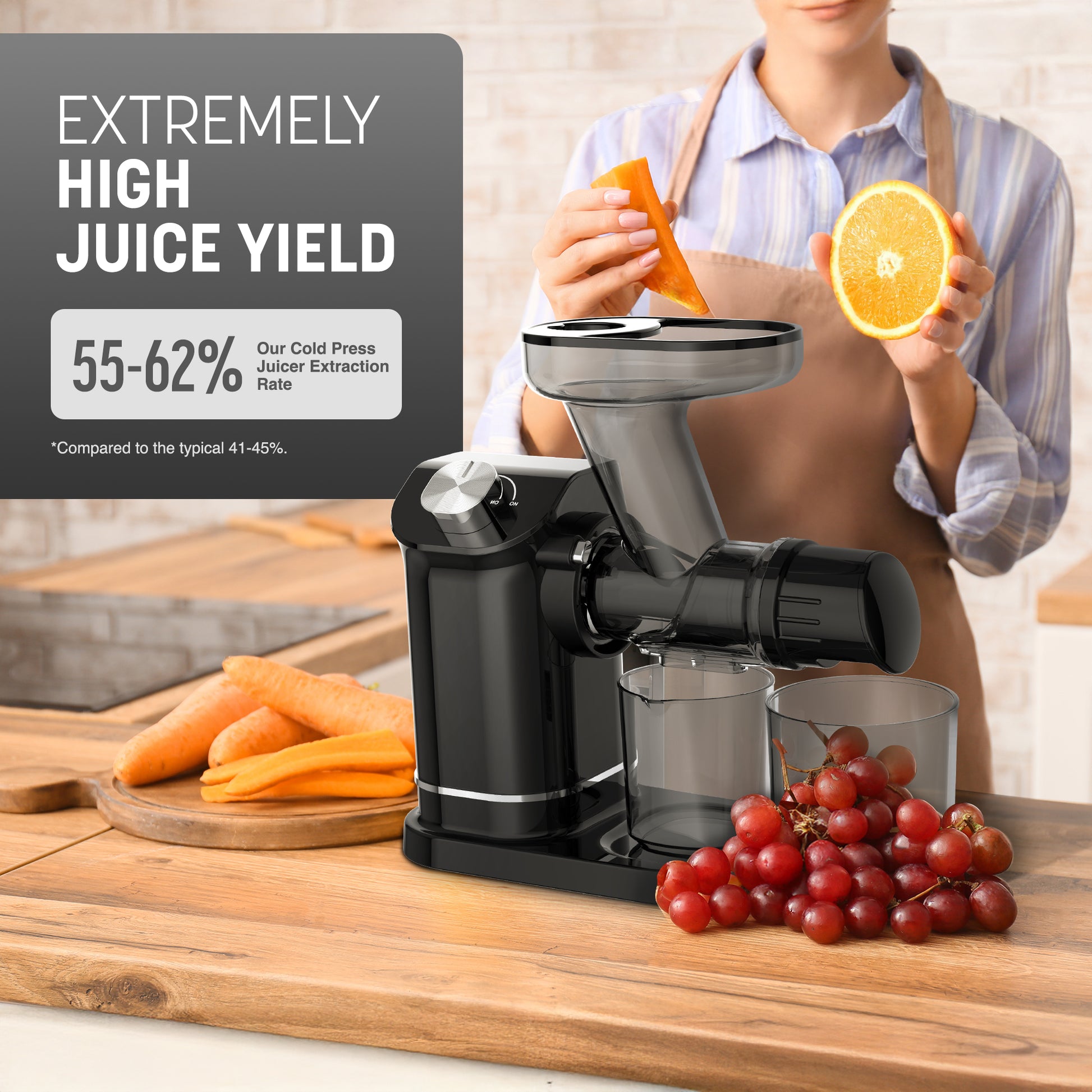 Cold Press Juicer Machine - Slow Masticating Juicer – image 4