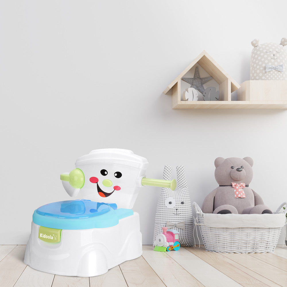 KIDOOLA Pink Potty Training Toilet Seat - Splash Guard & Portable Design for Easy Travel | Fun & Functional Potty Seat for Kids 6 Months to 5 Years – image 13