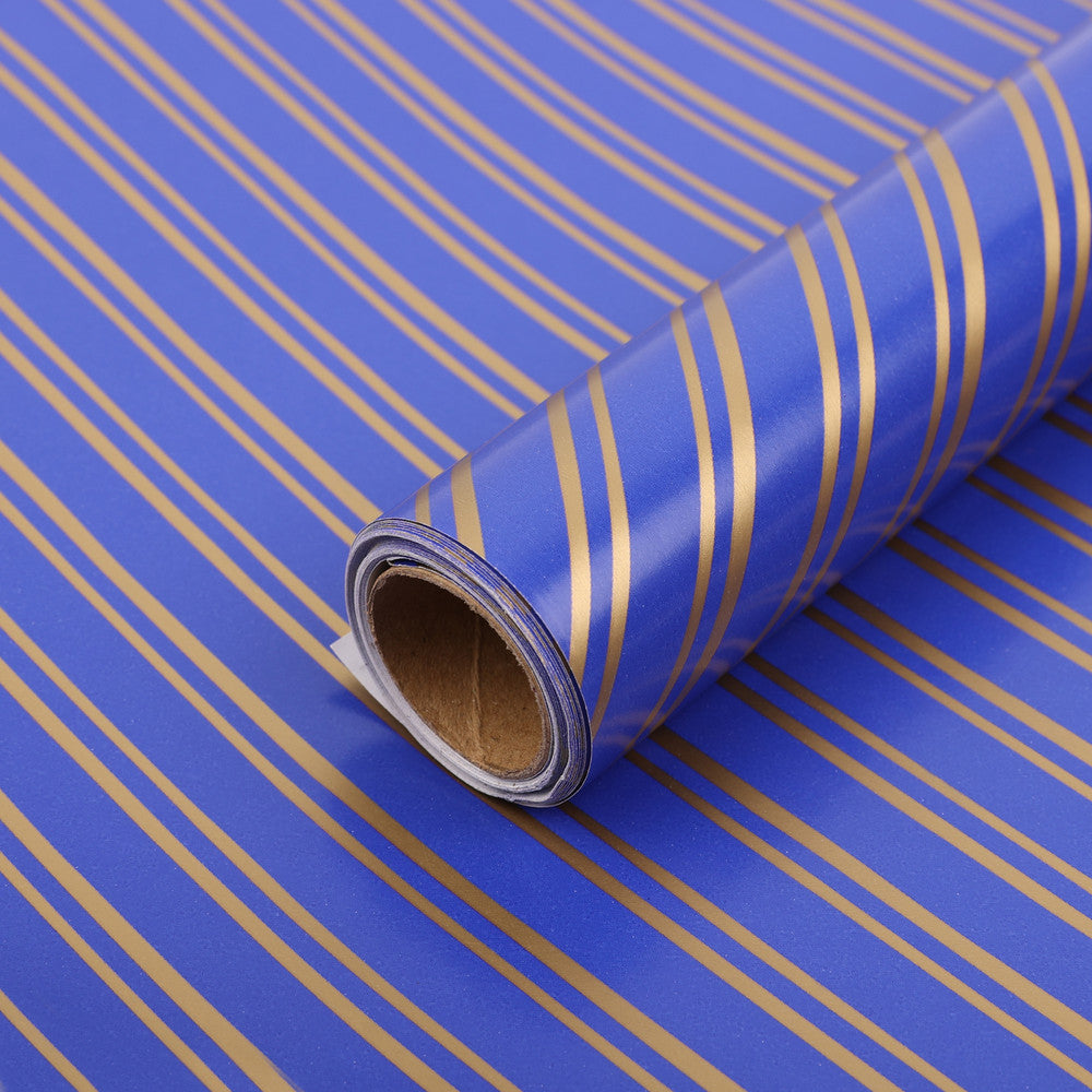 Kraft & Co 4 Pack 44cm x 5M of Gift Wrapping Paper, Quality Festive Designed Kraft Paper, Eco-Friendly, Recyclable Wrapping Paper Ideal for Gifts, Arts & Crafts (20M Total) – image 7