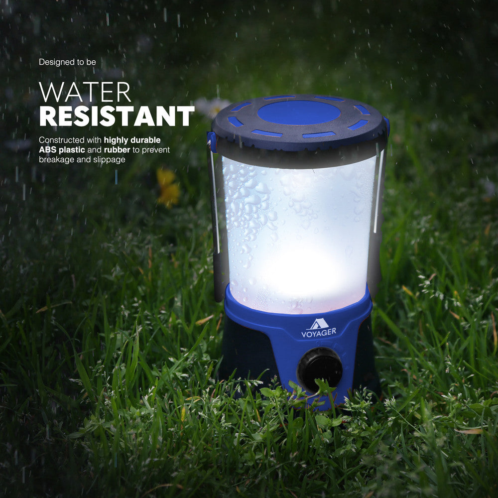 1500 Lumen Camping Lantern in Tent – Dark Navy Waterproof LED Camping Light UK