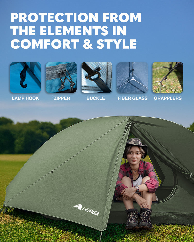2 Man Camping Tent – image 16