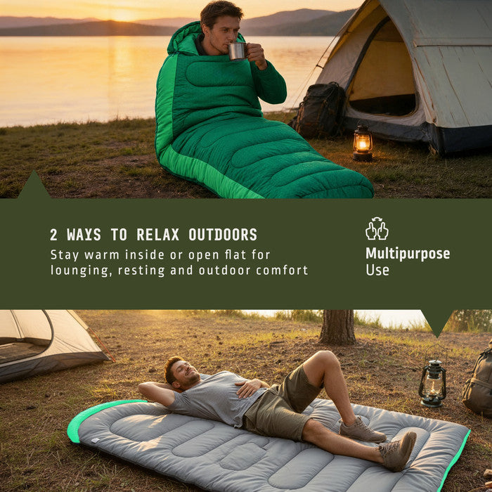 Adults Sleeping Bag for Camping & Backpacking