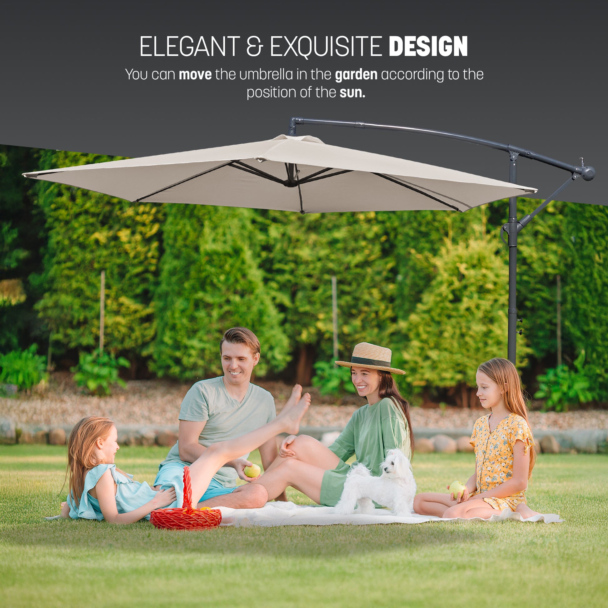 3M Cantilever Garden Parasol – image 8