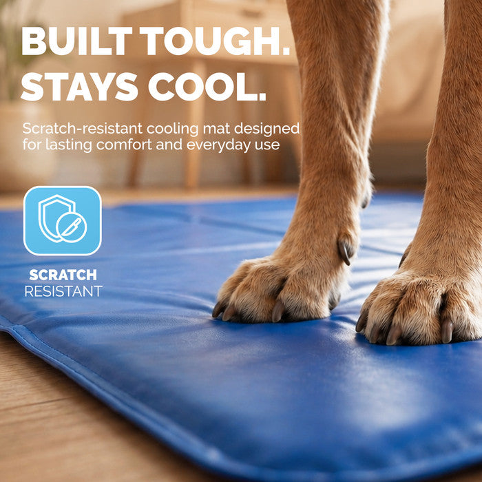 FurDreams Plain Pet Cooling Mat for Dogs Cats Medium