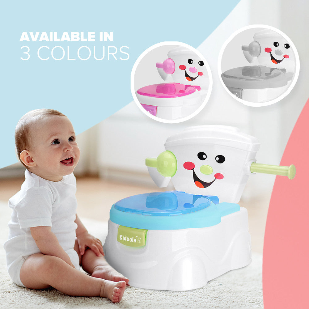 KIDOOLA Pink Potty Training Toilet Seat - Splash Guard & Portable Design for Easy Travel | Fun & Functional Potty Seat for Kids 6 Months to 5 Years – image 14