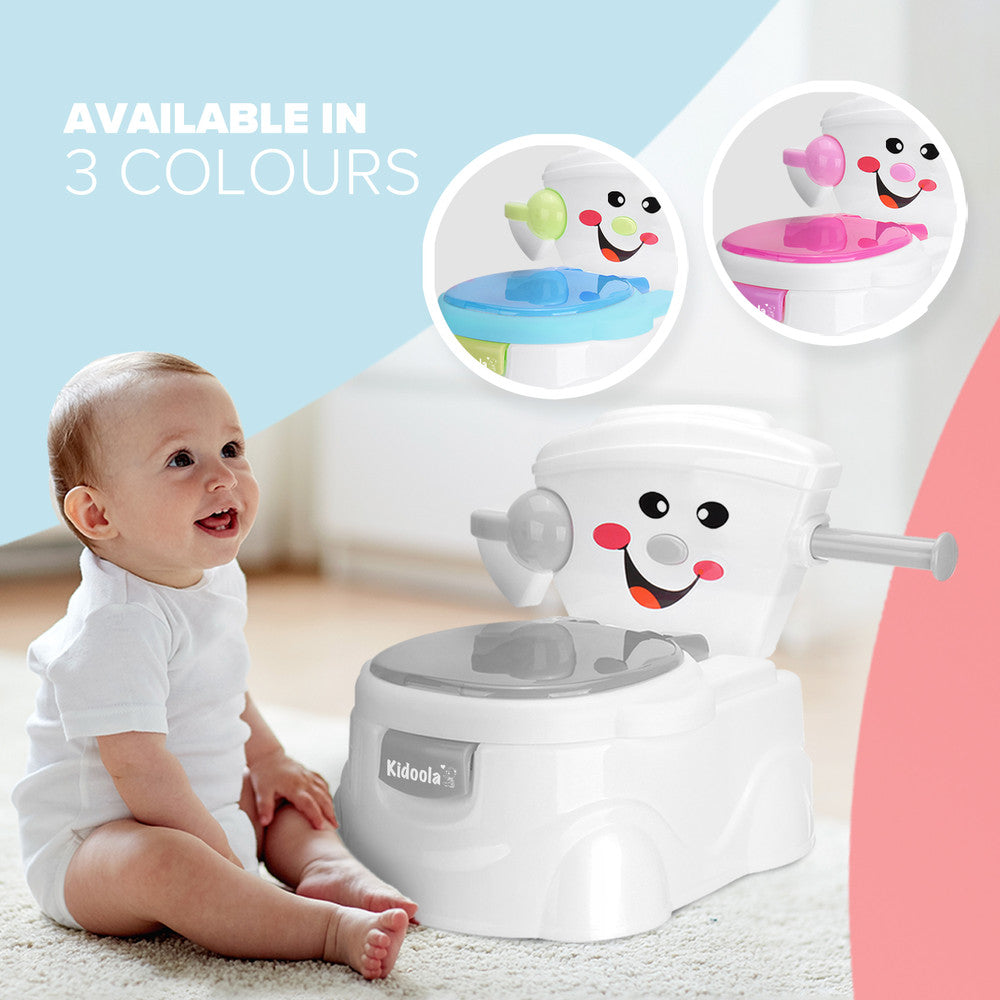 KIDOOLA Pink Potty Training Toilet Seat - Splash Guard & Portable Design for Easy Travel | Fun & Functional Potty Seat for Kids 6 Months to 5 Years – image 21