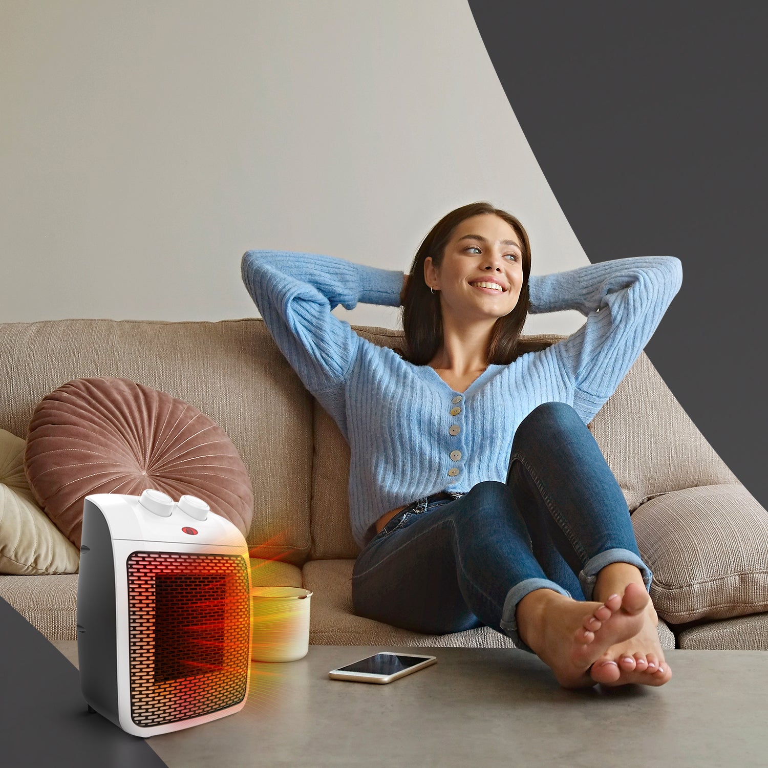 Ceramic Electric Fan Heater – image 10