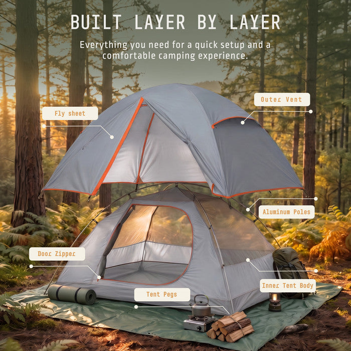 2 Man Camping Tent