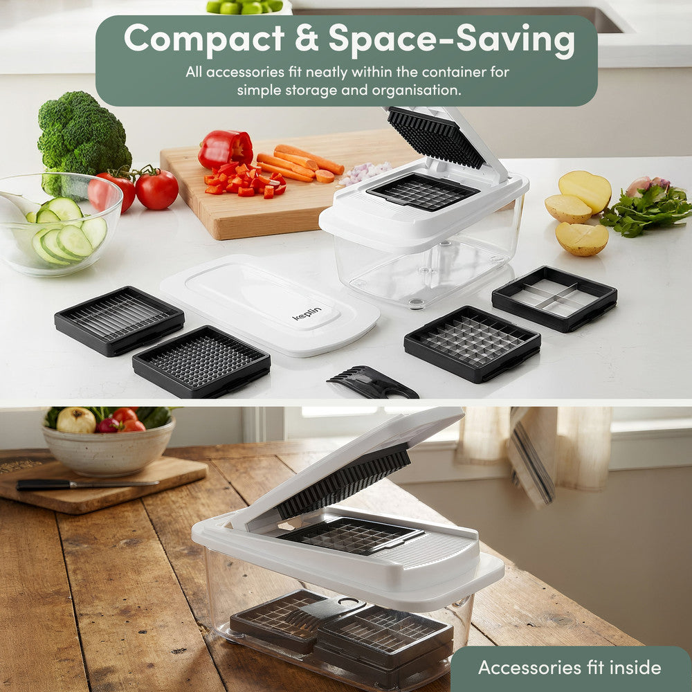 4-in-1 Vegetable Chopper with Container