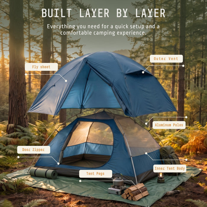 2 Man Camping Tent