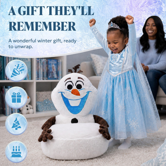 Disney Frozen Olaf Kids Plush Sofa Chair