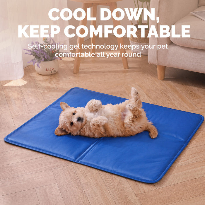 FurDreams Plain Pet Cooling Mat for Dogs Cats Medium