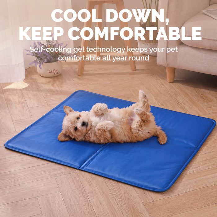 FurDreams Plain Pet Cooling Mat for Dogs Cats Medium
