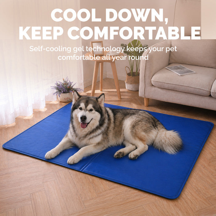 FurDreams Plain Pet Cooling Mat for Dogs Cats XL