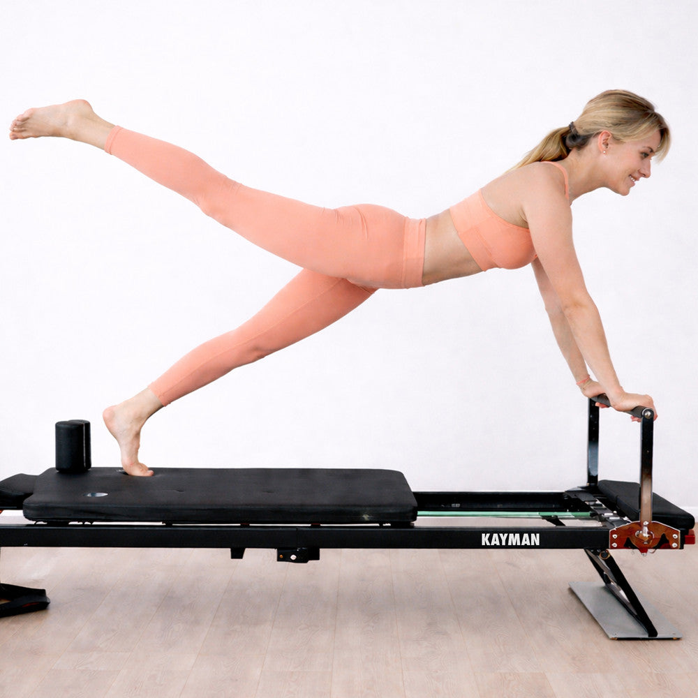 KAYMAN 83" Foldable Pilates Reformer Machine for Home Workout – image 8