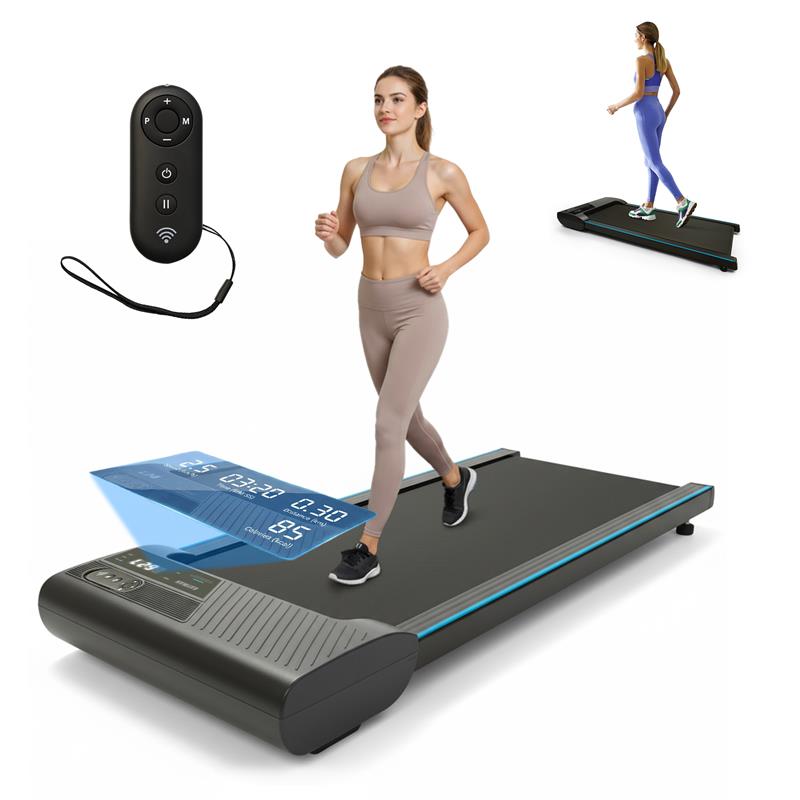 Kayman 3-in-1 Walking Pad Treadmill – Under Desk Electric Treadmill, Space-Saving, 120kg Capacity, 1–6km/h, Running, Walking & Working Modes, 2-Level Manual Incline, LED Display, Remote,900×400mm Belt