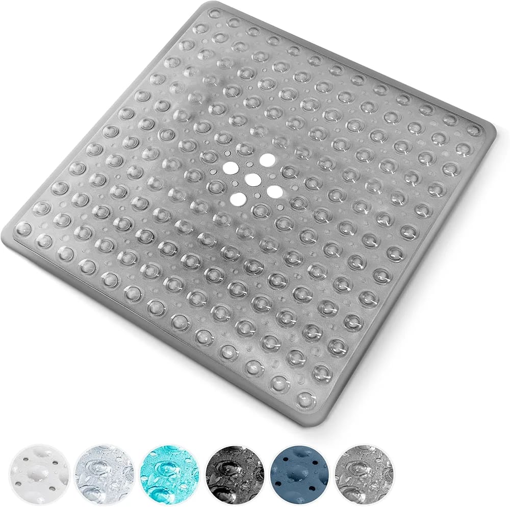 Non-Slip Bath Mat - Soft and Comfortable Mat with Machine Washable Design