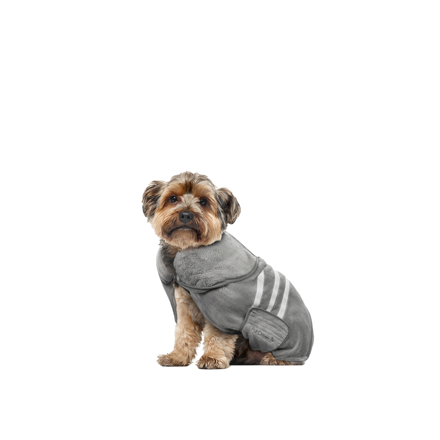 FurDreams Dog Robe - Super Absorbent & Quick-Drying Pet Towel - Soft Cozy Fabric for Comfortable Fit - Versatile Use for Home & On-The-Go Dog Bathrobe for Easy Grooming & Drying – image 8