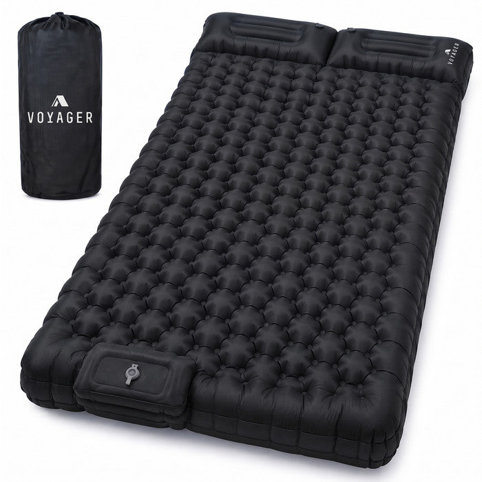 Inflatable Camping Sleeping Pad Double
