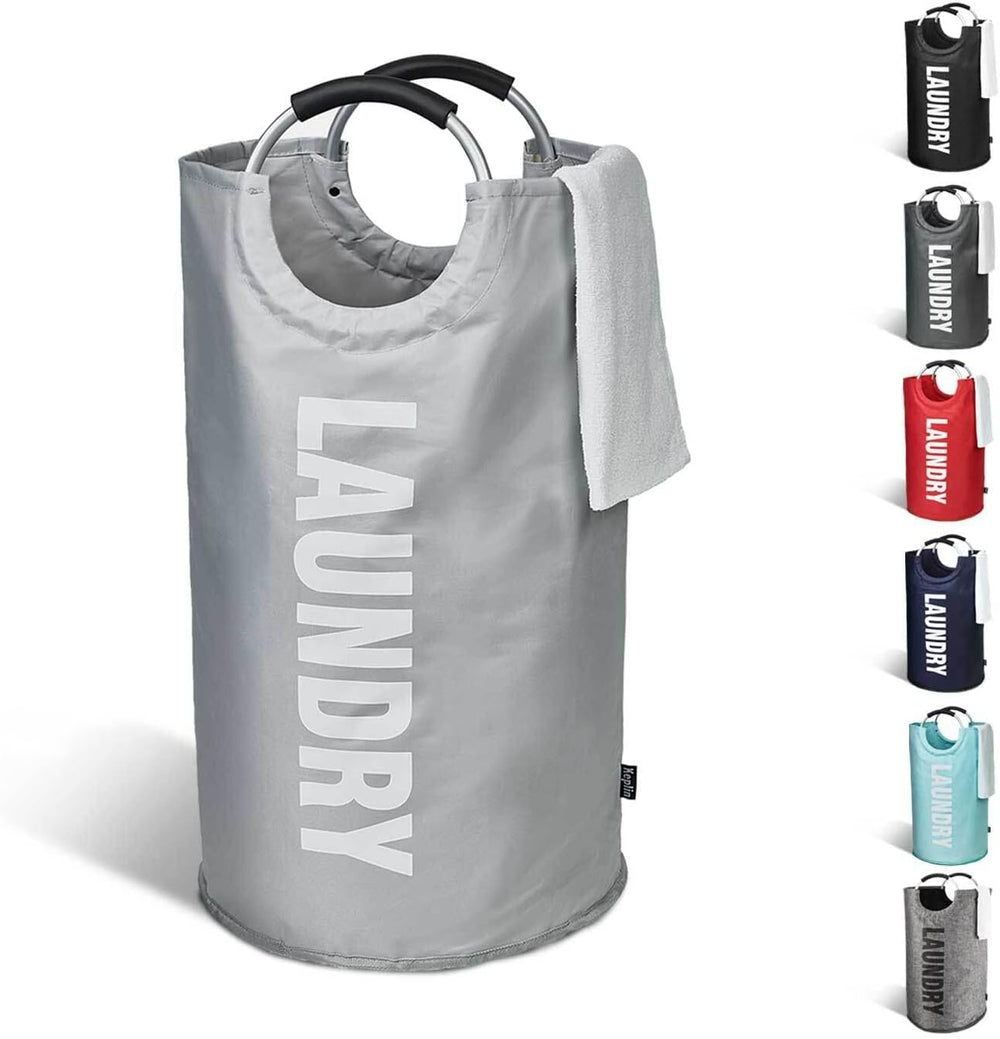 82L Collapsible Large Laundry Basket - Foldable, Lightweight & Easy to Carry