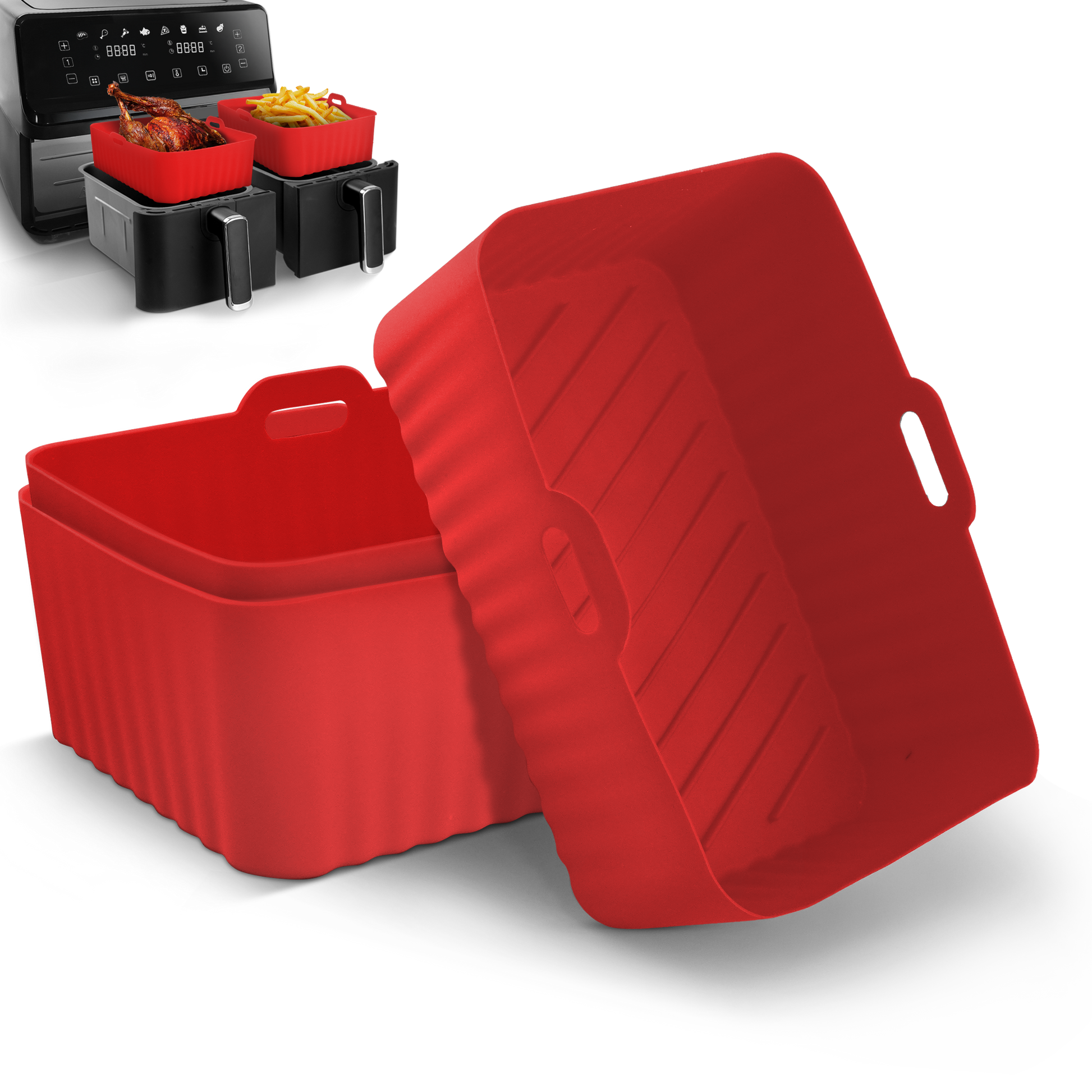 Silicone Air Fryer Liners - 3 Pack – image 25