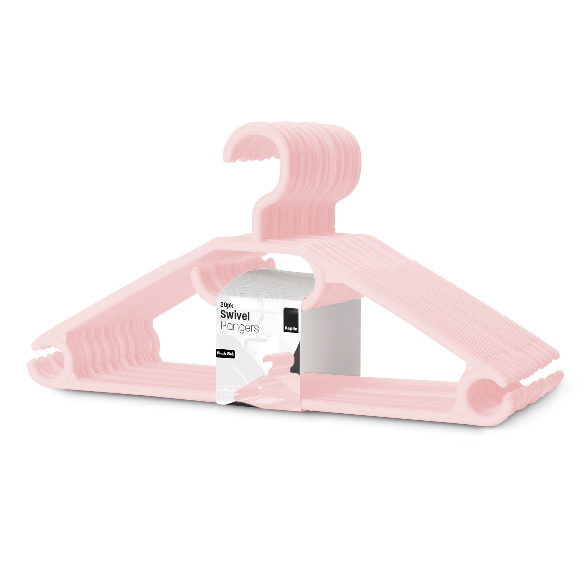 Swivel Hook Hangers with Rotating Hook & Tie