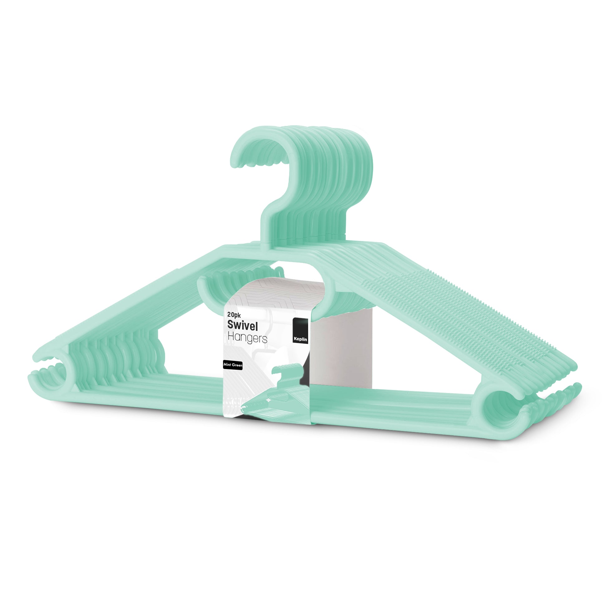 Swivel Hook Hangers with Rotating Hook & Tie