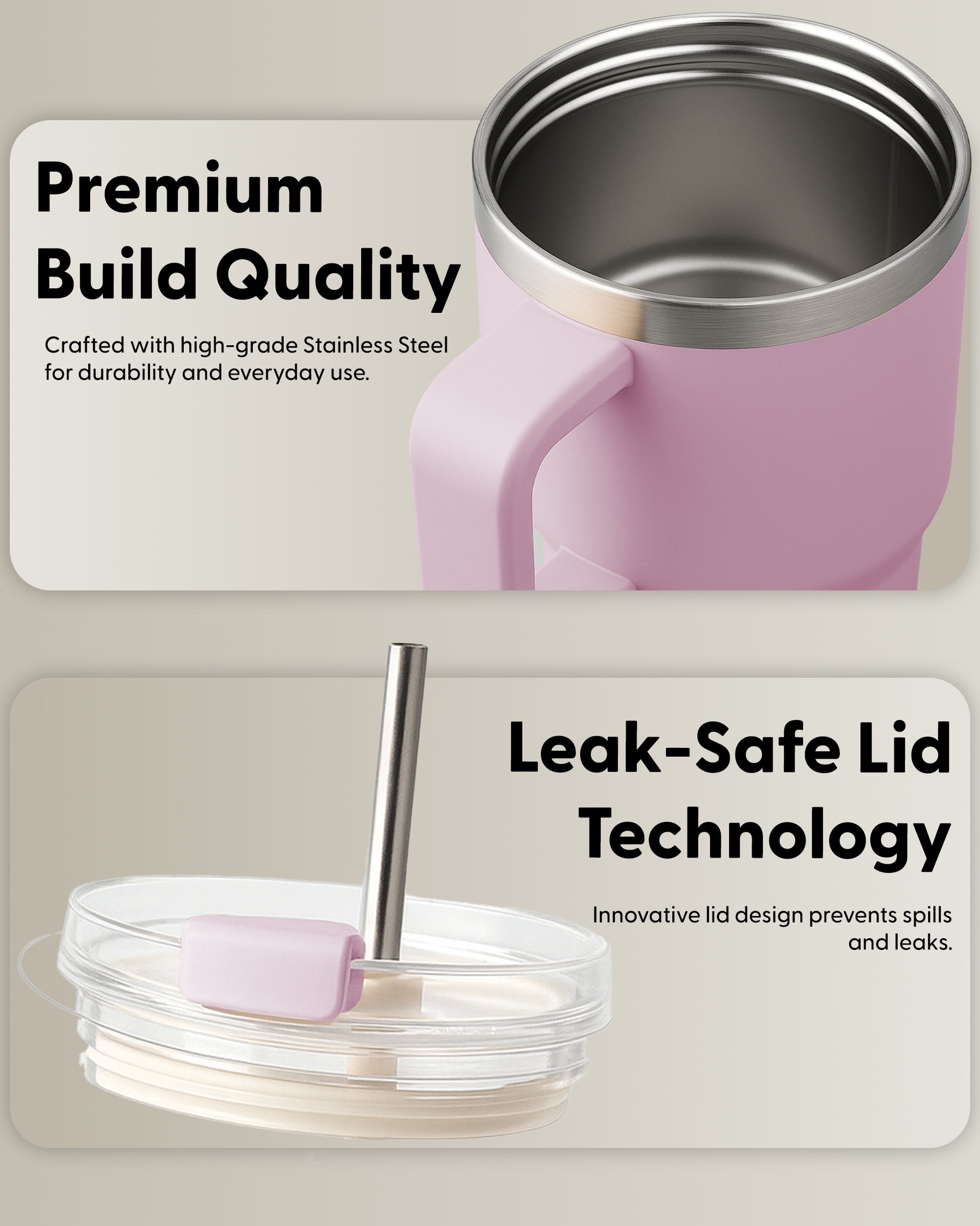 Stainless Steel Vacuum Insulated Tumbler 40 oz