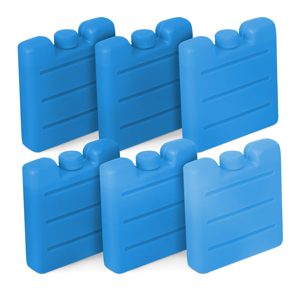 Reusable Mini Freezer Blocks - Multi-Color 6 Ice Packs – image 2
