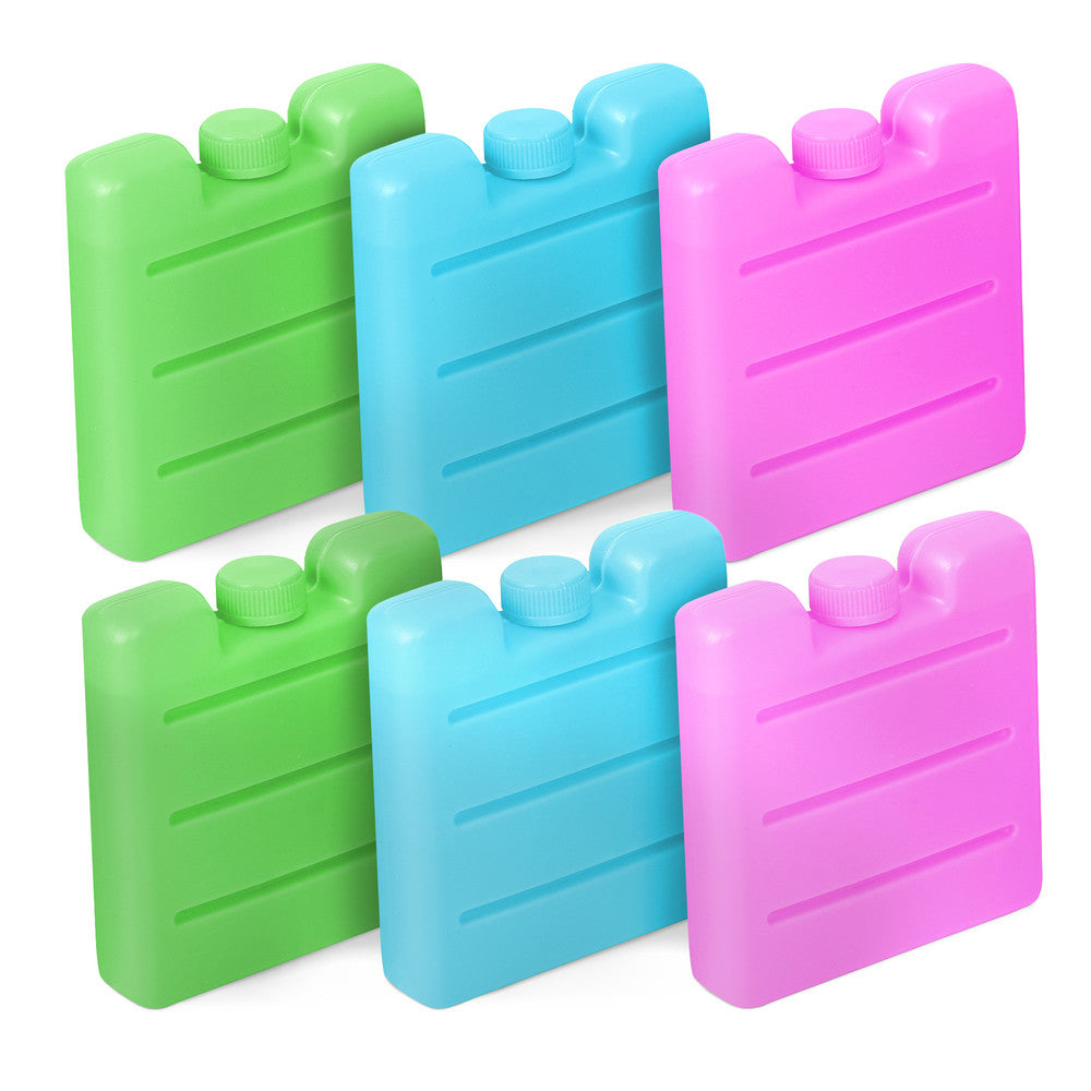 Reusable Mini Freezer Blocks - Multi-Color 6 Ice Packs – image 10