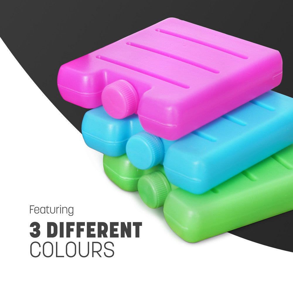 Reusable Mini Freezer Blocks - Multi-Color 6 Ice Packs – image 12