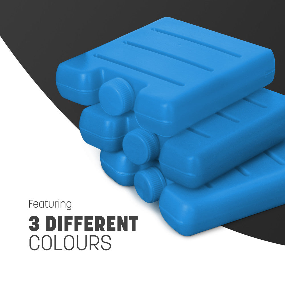 Reusable Mini Freezer Blocks - Multi-Color 6 Ice Packs – image 4