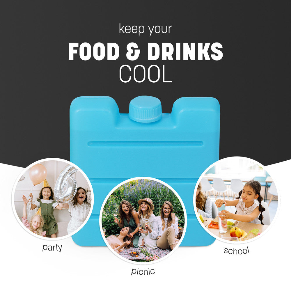 Reusable Mini Freezer Blocks - Multi-Color 6 Ice Packs – image 13