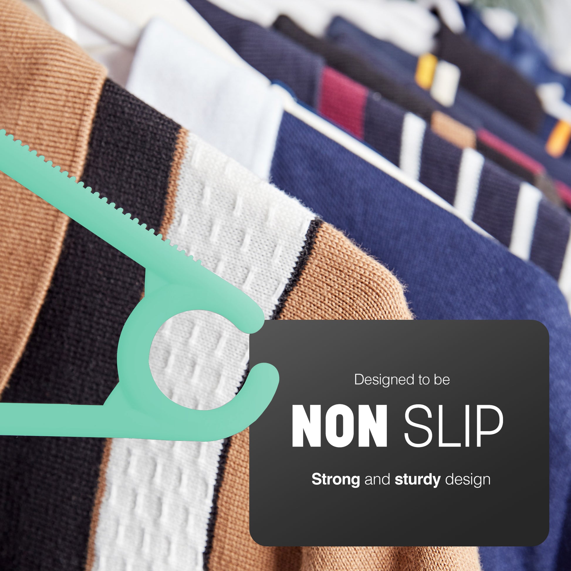 Swivel Hook Hangers with Rotating Hook & Tie