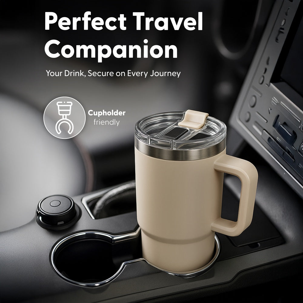 40oz Cream White Vacuum Insulated Tumbler Dimensions UK