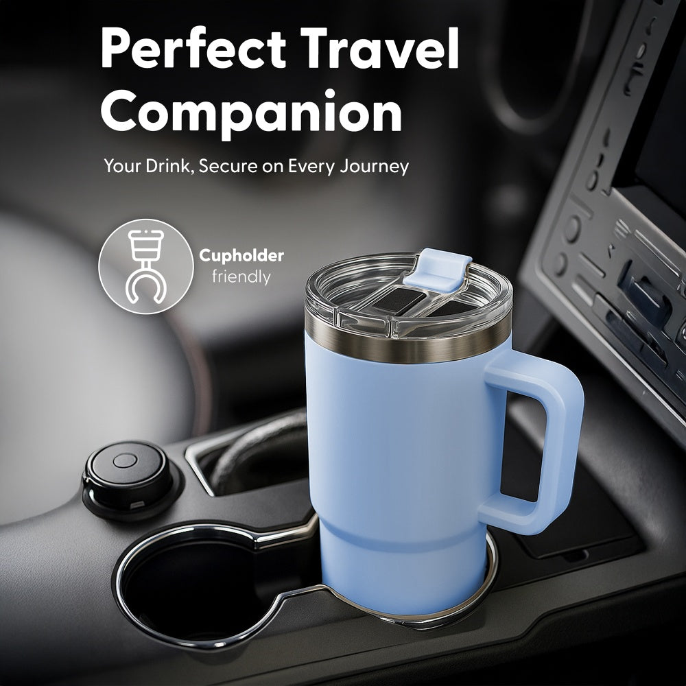 40oz Light Blue Vacuum Insulated Tumbler Dimensions UK